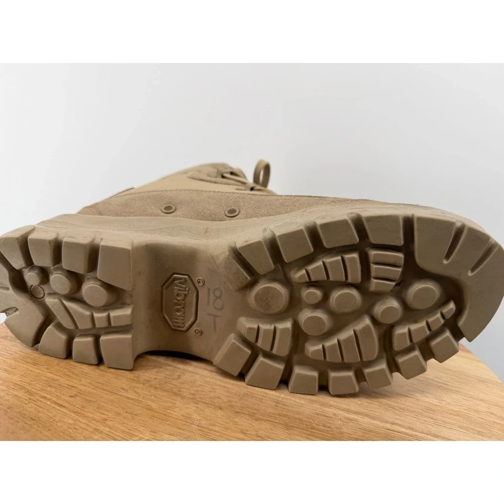 Garmont T8 Tactical Boots Mens Tan Lace Up Vibram Sole Hiking Military Size 8.5‎